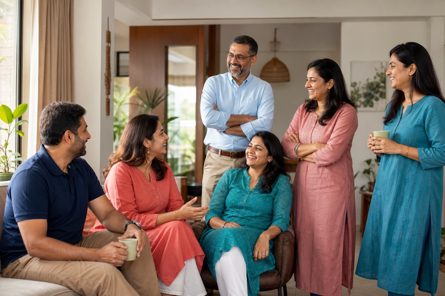 Customers and professionals building a connected local community